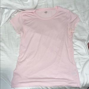 Light pink ALO yoga coolfit t-shirt